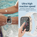 Waterproof Case for Apple Watch Series SE 3/SE 2/SE/Series 4 5 6 40mm Built-in Tempered Glass Screen Protector,[Slim Guard PC Bumper] [Touch Sensitive] Full Protective Face Cover Compatible iWatch - Image 6