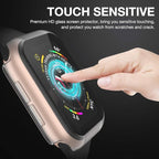 Case Compatible with Apple Watch 40MM Series 6/5/4/SE with Built-in Tempered Glass Screen Protector, All-Around Ultra-Thin Bumper Full Cover Hard PC Protective Case for iWatch - Image 6