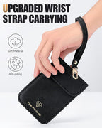 2 Pack Faraday Pouch for Car Keys Anti-Theft Key Fob Protector Case, 110dB Car Alarm System, Anti-Theft Vibration Alarm with 10 Levels Sensitivity Adjustable - Image 2