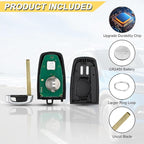 Vurkcy Key Fob Replacement for 2018-2022 Ford F-Series Truck- F150 F250 F350 F450 F550 Bronco Car Keyless Entry Remote Control, M3N-A2C93142600 M3N-A2C931426, 5 Btn - Image 5