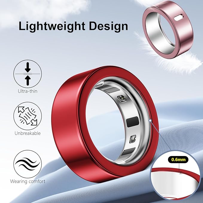 5 Pack Ring Cover Compatible with Oura Ring Gen 4/Oura Ring Gen 3 Horizon/Heritage, Abrasion-Resistant TPU Case for Oura Ring Protector Accessories for Oura Size 10 - Image 5