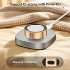 3 Pack Cover Compatible with Oura Ring Gen 4/Oura Ring Gen 3 Horizon/Heritage-Size 6,Support Charging with Cover on,Anti-Scratch TPU Ring Protector for Men Women,Gold+Champagne Gold+Rosegold - Image 4
