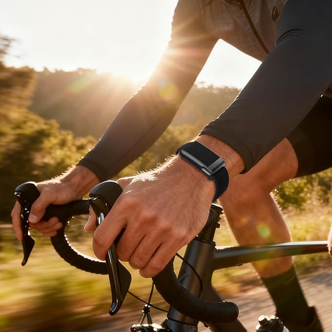 U-Shaped Metal Frame for Whoop 5.0 Fitness Peak, One, MG, Life & Activity Tracker Accessorie | Upgrade Your Device | 4 Color Options (Black) - Image 5