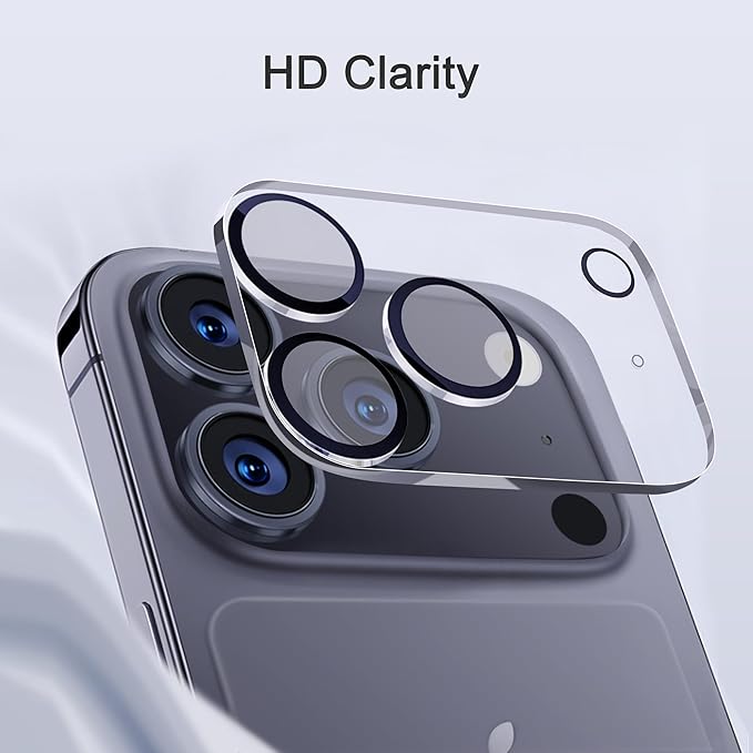 Ailun 3 Pack Screen Protector for iPhone 17 Pro Max [6.9 inch] + 3 Pack Camera Lens Protector with Installation Frame,Dynamic Island Compatible,Case Friendly[Not for iPhone 17/17 Pro/iPhone Air] - Image 4