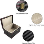 Faraday Box for Car Keys, Leather Signal Blocker Box for Car Keys Fob Cards Keyless Entry Signal Blocker & Anti-Theft Faraday Box Cage - Image 4
