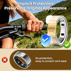 Ultra-Thin Clear Protector for Oura Ring Gen 4/3, Invisible Full-Cover Scratch-Resistant Film Skin Compatible with Gen 4 Ceramic & Gen 3 Horizon/Heritage - Image 5