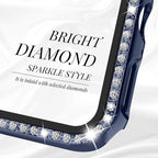 Recoppa Compatible for Apple Watch Case with Screen Protector for Apple Watch 38mm Series 3/2/1, Bling Crystal Diamond Rhinestone Ultra-Thin Bumper Full Cover Protective Case for Women Girls iWatch - Image 4