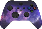 Custom Soft Touch Design Custom Gaming Controller -Soft Shell for Comfort Grip X for Xbox Series (Purple Galaxy) - Image 2