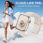 10 Pack Silicone Bands Compatible with Apple Watch 38mm 40mm 41mm 42mm 44mm 45mm 46mm 49mm Women Men, Soft Waterproof Replacement Wrist Sport Band for iWatch Series 11 10 9 8 7 6 5 4 3 2 1 SE Ultra - Image 5