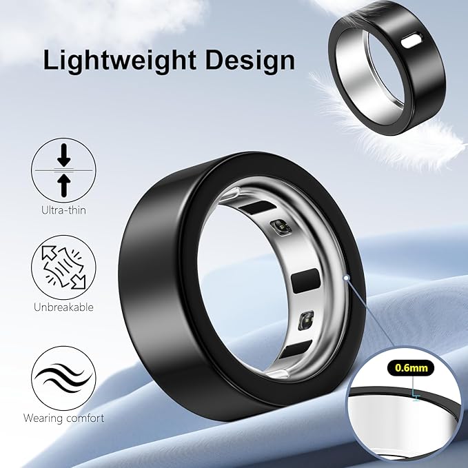 5 Pack Ring Cover Compatible with Oura Ring Gen 4/Oura Ring Gen 3 Horizon/Heritage, Abrasion-Resistant TPU Case for Oura Ring Protector Accessories for Oura Size 12 - Image 5
