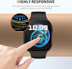 6 Pack Case for Apple Watch Series 11/10 46mm with Tempered Glass Screen Protector,High Definition Scratch Resistant Hard PC Bumper Cover for Apple Watch 11/10 Accessories (6 Colors, 46mm) - Image 6