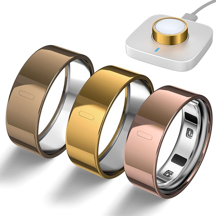 3 Pack Ring Cover Compatible with Oura Ring Gen 4/Gen 3 Horizon/Heritage, Upgraded Anti-Scratch TPU Protector for Men Women, NOT for Oura Ring 4 Ceramic by sylacor