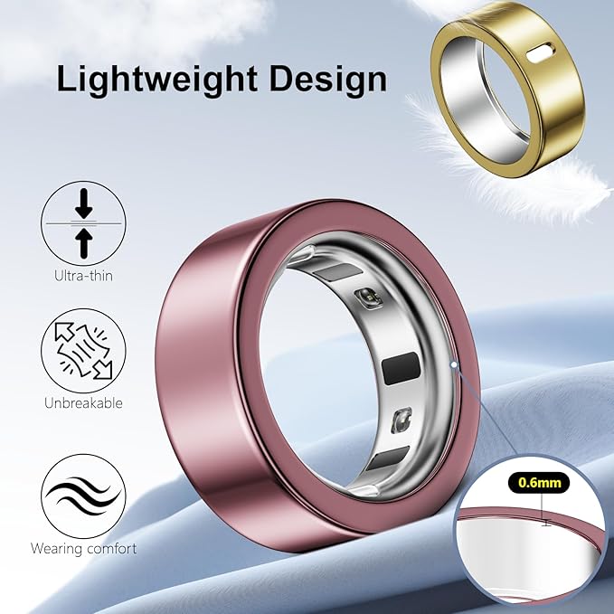 5 Pack Ring Cover Compatible with Oura Ring Gen 4/Oura Ring Gen 3 Horizon/Heritage, Abrasion-Resistant TPU Case for Oura Ring Protector Accessories for Oura Size 13 - Image 6