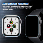 4 Pack Compatible for Apple Watch Series SE/4/5/6 Screen Protector 40mm Privacy, Self-Healing HD Soft TPU Film with Touch Sensitive [Not Glass] for iWatch 40mm Screen Protector, No-Bubbles - Image 4