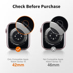 LK 6 Pack Apple Watch Series 9 Series 8 Series 7 41mm Screen Protector, [Self-Healing] TPU Film, Anti-Scratch, Ultra-Thin Screen Protector Designed for iWatch 9/8 / 7 41mm, Clear - Image 2