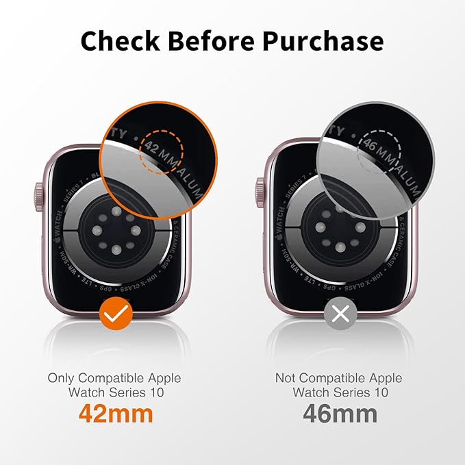LK 6 Pack Apple Watch Series 9 Series 8 Series 7 41mm Screen Protector, [Self-Healing] TPU Film, Anti-Scratch, Ultra-Thin Screen Protector Designed for iWatch 9/8 / 7 41mm, Clear - Image 2