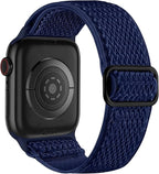 Lerobo Nylon Stretchy Solo Loop Watch Band, Compatible with Apple Watch Series 11-1, SE/Ultra 3 2 1 38/40/41/42/44/45mm/46mm/49mm, Adjustable Replacement Strap for Women Men by Lerobo