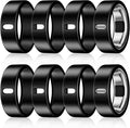 8 Pack Cover Compatible with Oura Ring Gen 4/Oura Ring Gen 3 Horizon/Heritage,Charging Derectly,Matte Texture Wear-Resistant Anti-Scratch TPU Protector for Women Men Working Out Gym(Black*8,Size 13) by Vigamen