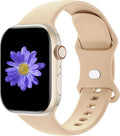 Sport Bands Compatible with Apple Watch 42mm 44mm 45mm 46mm 41mm 38mm 40mm 49mm for Women Men, Soft Silicone Strap for iWatch Wristband Series Ultra SE 11 10 9 8 7 6 5 4 3 2 1 by Cindgress