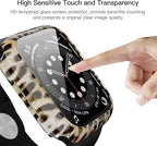 20 Pack Case with Tempered Glass Screen Protector Compatible for Apple Watch 44mm SE 3 (2025)/SE 2/SE/Series 6/5/4, Hard PC Scratch Resistant Bumper Protective Cover for iWatch Accessories - Image 3