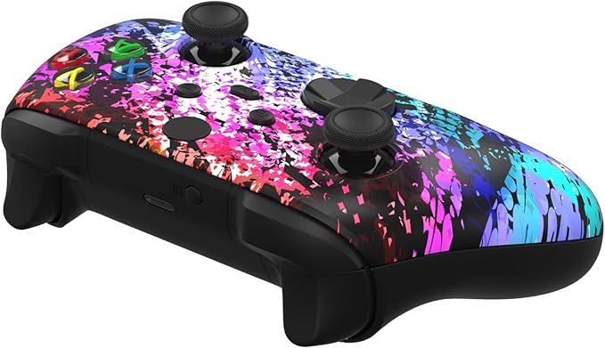 Custom Controllerzz Wireless Controller for Microsoft Xbox Series X/S & Xbox One - Custom Soft Touch Feel - Custom Series X/S Controller (X/S Digital Mirage) - Image 4