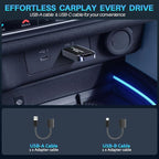 Wireless CarPlay Adapter for iPhone, Instant Auto-Connect Bluetooth Apple CarPlay Adapter, Zero Delay, Plug & Play, Stable Bluetooth & Compact Design, 2016+ Car Compatible - Image 7