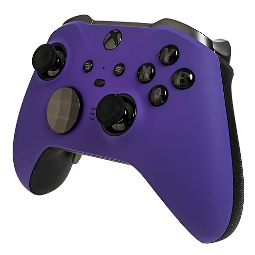 Xbox Elite Series 2 Custom Soft Touch Controller - Soft Touch Feel, Added Grip, Vibrant Purple Color - Compatible with Xbox One, Series X|S - Image 5