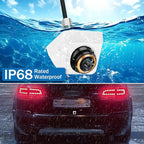 AHD 1080P Backup Camera - 170° Adjustable Fisheye Lens, Front/Side/Rear View Camera for Car, SUV, RV, Trailer, Camper, Van, Pickup Truck (White) - Image 4