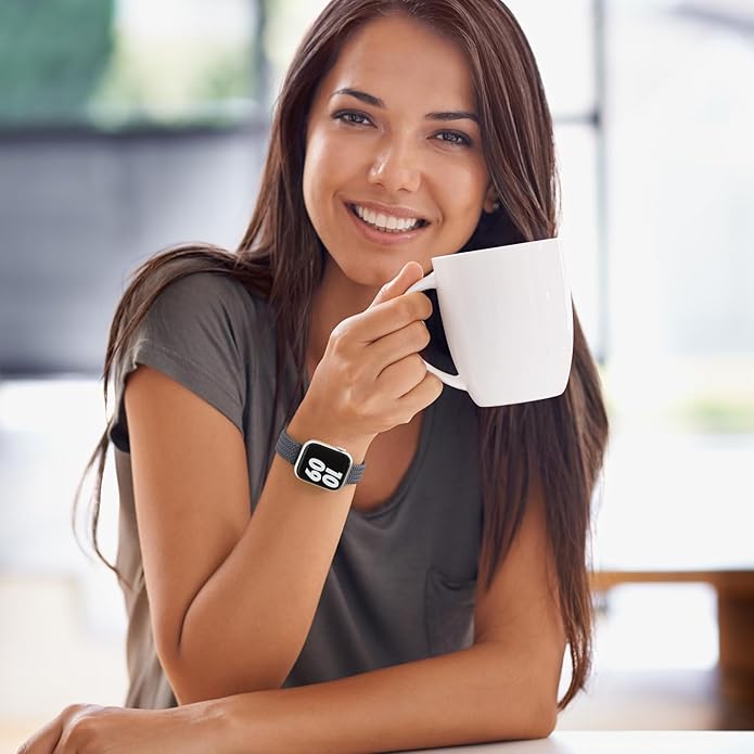 Slim Braided Stretchy Compatible with Apple Watch Band 38mm 40mm 41mm 42mm 44mm 45mm 46mm 49mm, Nylon Thin Solo Loop Elastic Straps for iWatch Bands Series 11 10 9 8 7 SE 6 5 4 3 2 1 Ultra - Image 7