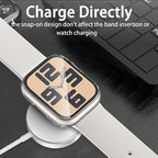 [6 Pack] Case for Apple Watch SE 3/SE 2nd Gen Series 6 5 4 SE 44mm Screen Protector with Ultra-Thin Tempered Glass, Full Coverage Anti-Scratch Hard Face Cover for iWatch 44 mm - Image 4