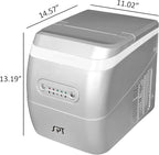 SPT IM-123S Portable Ice Maker, Silver - Image 4