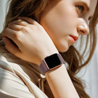 Lerobo Braided Band Compatible with Apple Watch Series 11 10 9 8 7 46mm 45mm 41mm Ultra SE 3 2 1 49mm Series 6 5 4 3 44mm 40mm 38mm 42mm Men iWatch Bands Women Stretchy Nylon Solo Loop Sport Strap - Image 5