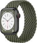 Zedoli Braided Solo Loop Bands Compatible with Apple Watch Band 38mm 40mm 41mm 42mm 44mm 45mm 46mm 49mm Women Men, Stretchy Nylon Sport Elastic Strap for iWatch Series 11 10 9 8 7 6 5 4 3 2 1 SE Ultra by HOME