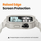 amBand E1 Sport Case Band for Apple Watch Ultra 3/2/1 & SE 3/2/1 & Series 11 10 9 8 7 6 5 4 3 49mm 46mm 45mm 44mm 42mm 41mm 40mm 38mm, Shockproof & Scratch Resistant Rugged Bumper for Men Women - Image 4
