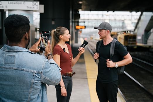 Sennheiser Pro Audio Profile Wireless 2-Channel All-in-One 2.4 GHz Clip-On & Handheld Microphone System | Includes Receiver, 2 Clip-On Microphones, Portable Charging Bar & Handheld Interview Mic - Image 6