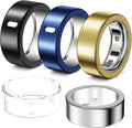 5 Pack Ring Cover Compatible with Oura Ring Gen 4/Oura Ring Gen 3 Horizon/Heritage, Abrasion-Resistant TPU Case for Oura Ring Protector Accessories for Oura Size 13 by Hexasider