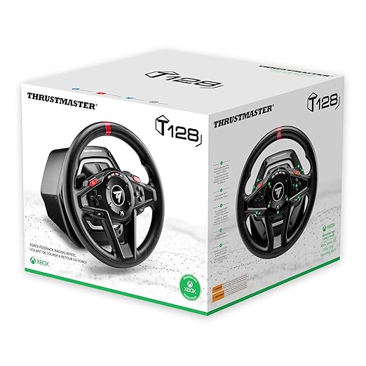 Thrustmaster T128X 磁気ペダルセット付きフォースフィードバック搭載ステアリングコントローラー Xbox Series X|S Xbox One PC 国内正規品1年保証 - Image 5