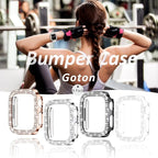 Goton 4-Pack Bling Case for Apple Watch Protector 44mm Series 6/5/4, SE 3/2/1, Women Diamond Rhinestone Bumper for iWatch Cover Accessories 44 mm - Image 7