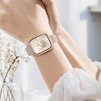 5 Pack Slim Braided Stretchy Bands Compatible with Apple Watch Band 40mm 41mm 42mm 38mm 44mm 45mm 46mm 49mm Women Men, Thin Elastic Nylon Solo Loop Straps for iWatch Series 10 9 8 7 6 5 4 3 11 SE 2/1 - Image 5
