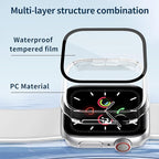 Waterproof Case for Apple Watch Series 10 Series 11 42mm Built-in Tempered Glass Screen Protector,[Slim Guard PC Bumper] [Touch Sensitive] Full Protective Face Cover Compatible iWatch Accessories - Image 7