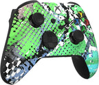 Custom Controllerzz Wireless Controller for Microsoft Xbox Series X/S & Xbox One - Custom Soft Touch Feel - Custom Series X/S Controller (X/S Swamp Fade) - Image 2