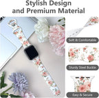 Luxury Band Compatible with Apple Watch Band 40mm - 49mm (Strap Replacement for iWatch Series SE 11 10 9 8 7 6 5 4 3 for Women Men) - Image 3