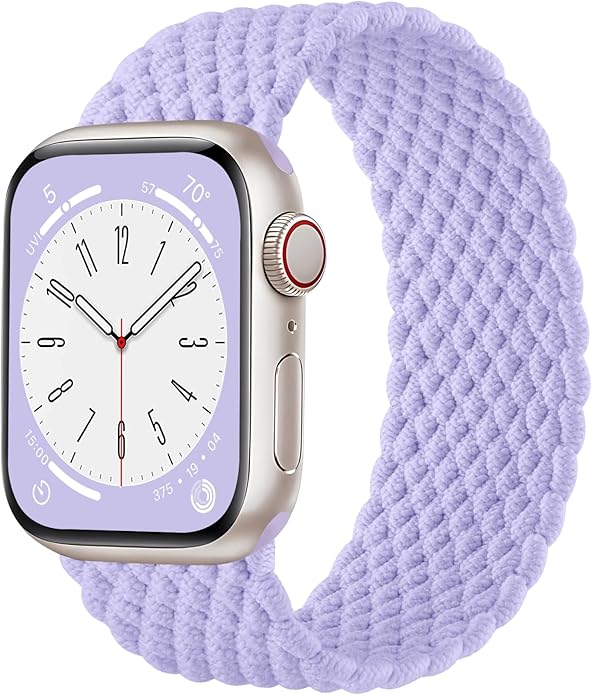 Zedoli Braided Solo Loop Bands Compatible with Apple Watch Band 38mm 40mm 41mm 42mm 44mm 45mm 46mm 49mm Women Men, Stretchy Nylon Sport Elastic Strap for iWatch Series 11 10 9 8 7 6 5 4 3 2 1 SE Ultra by HOME