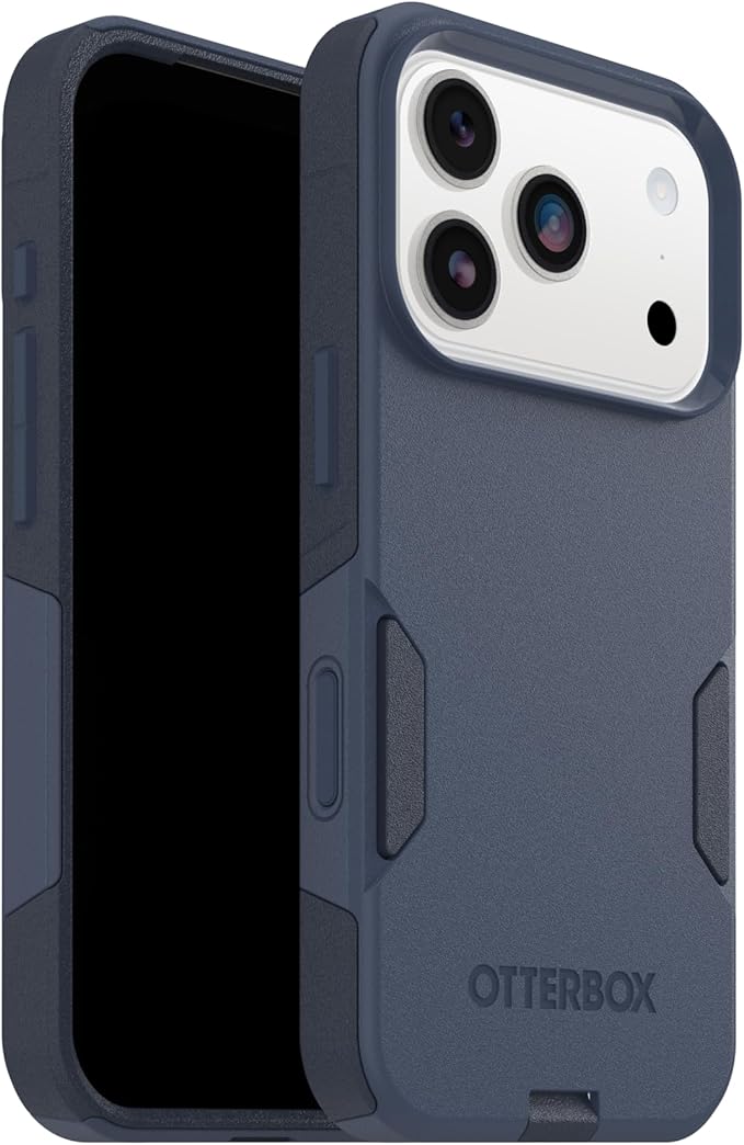 OtterBox iPhone 17 Pro Commuter Series Case - Blue Sentiment - Thin & Protective iPhone Case - Image 3