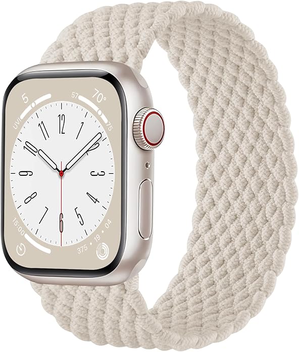 Zedoli Braided Solo Loop Bands Compatible with Apple Watch Band 38mm 40mm 41mm 42mm 44mm 45mm 46mm 49mm Women Men, Stretchy Nylon Sport Elastic Strap for iWatch Series 11 10 9 8 7 6 5 4 3 2 1 SE Ultra by HOME
