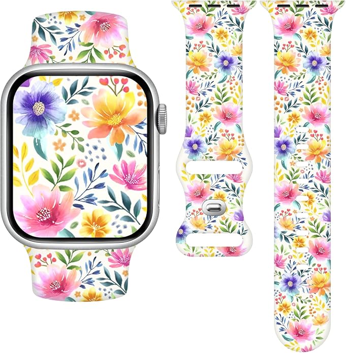 Luxury Band Compatible with Apple Watch Band 40mm - 49mm (Strap Replacement for iWatch Series SE 11 10 9 8 7 6 5 4 3 for Women Men) by Vieeki