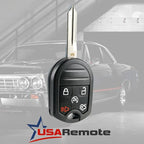 Car Key Fob Keyless Entry Remote Start fits Ford, Lincoln, Mercury, Mazda (CWTWB1U793 5-btn) - Guaranteed to Program - Image 2