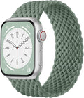 Zedoli Braided Solo Loop Bands Compatible with Apple Watch Band 38mm 40mm 41mm 42mm 44mm 45mm 46mm 49mm Women Men, Stretchy Nylon Sport Elastic Strap for iWatch Series 11 10 9 8 7 6 5 4 3 2 1 SE Ultra by HOME