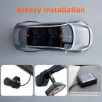 4K+1080P Dash Cam Front and Rear,FHD Wireless Dual Dashcam for Cars,Hardwire,HDR Night Vision,24H Parking Mode,5G WiFi & GPS,Car Battery Protection,Hardwire Kit,128GB Card - Image 2