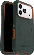 OtterBox iPhone 17 Pro Defender Pro Series Case - Green Intrigue - Tough, Rugged & Durable iPhone Case, Snaps on MagSafe - Image 3
